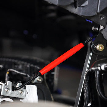 SHOW CHROME Hood Rod - Adjustable - Polaris Slingshot 44-110