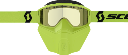 SCOTT Primal Safari Facemask Snow Goggle - Yellow/Black - Yellow 278608-1017029