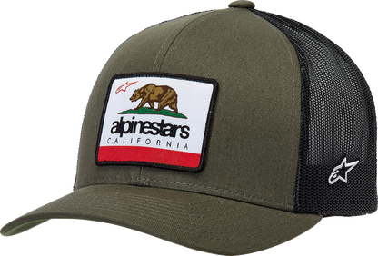 ALPINESTARS Cali 2.0 Hat - Military/Black - One Size 1212810506910OS