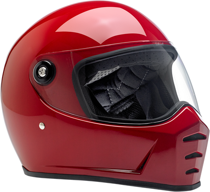 BILTWELL Lane Splitter Helmet - Gloss Blood Red - Medium 1004-837-103