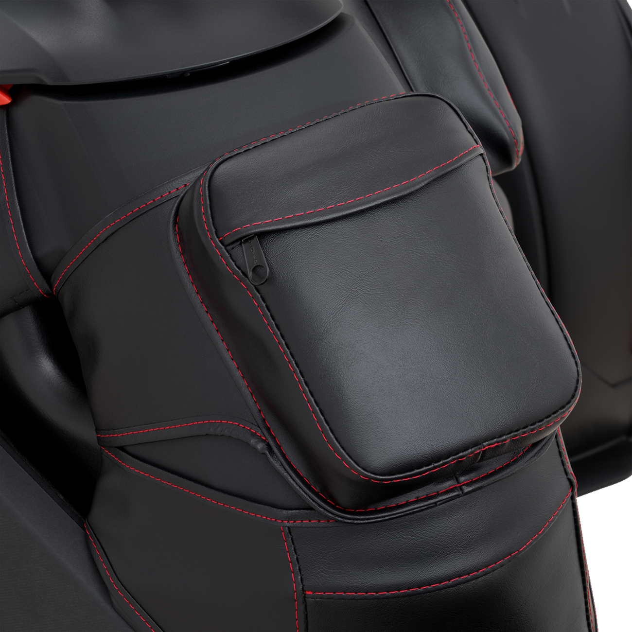 SHOW CHROME Tank Pouch - Ryker H40-402RED