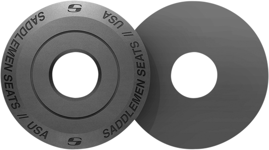 SADDLEMEN Fender Seat Washer - Gray 14707GY