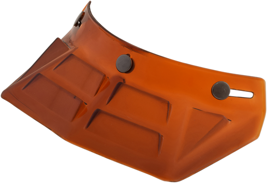 AFX Vintage 3-Snap Visor - 6-Vents - Amber 0132-1029