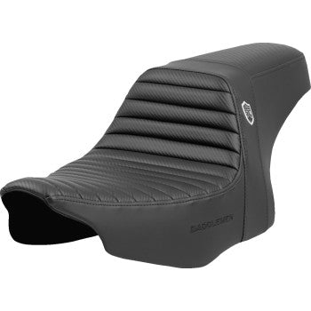 SADDLEMEN Pro Series SDC Performance Seat - w/o Backrest - Tuck-n-Roll - FLH/FLT '23-'24 SC82307T