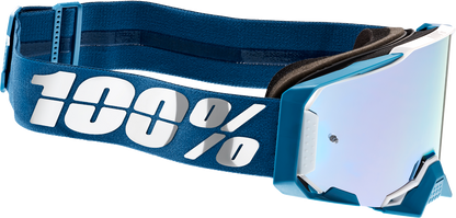 100% Armega Goggles - Albar - Flash Silver 50005-00005
