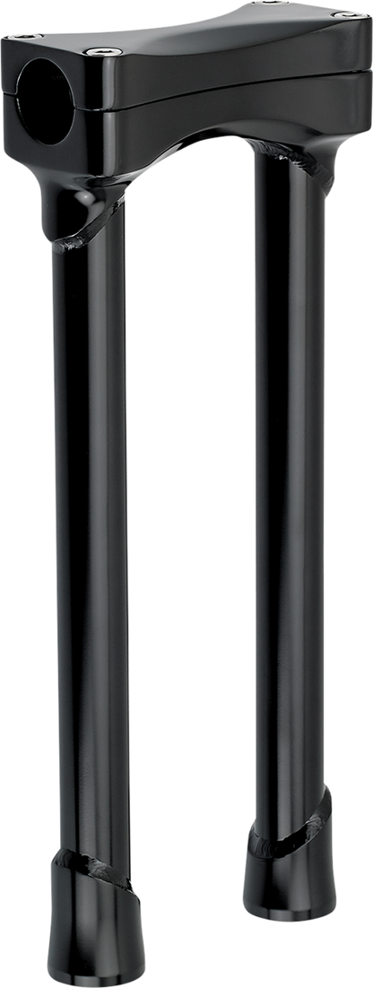 BILTWELL Risers - Murdock - Oversized - 12" - Black 6413-201-12