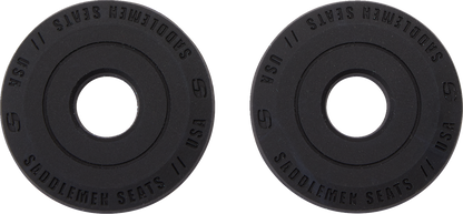 SADDLEMEN S3 Super Slammed Seat - Solo - Black - '06-'17 FLSTC 806-15-002D