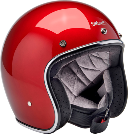 BILTWELL Bonanza Helmet - Metallic Cherry Red - XS 1001-351-201