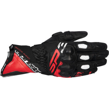 ALPINESTARS SP-3 Gloves - Black/Bright Red/White - 3XL 3550925-1342-3X
