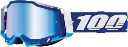 100% Racecraft 2 Goggles - Blue - Blue Mirror 50010-00002