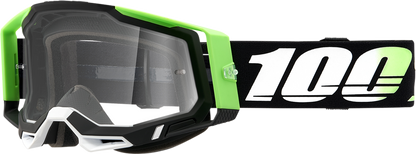 100% Racecraft 2 Goggles - Kalkuta - Silver Mirror 50010-00006