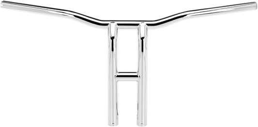 BILTWELL Handlebar - Tyson XL - Pullback - 14" - TBW - Chrome 6264-1055