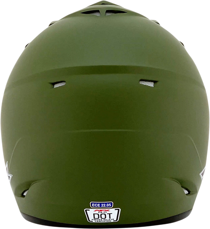 AFX FX-17 Helmet - Flat Olive Drab - Large 0110-4449