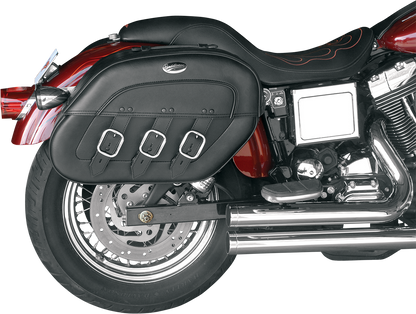 SADDLEMEN Drifter Rigid Slant Saddlebag 3501-0232
