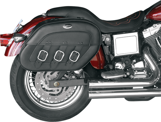 SADDLEMEN Drifter Rigid Slant Saddlebag 3501-0232