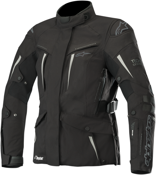 ALPINESTARS Stella Yaguara Drystar® Jacket - Black/Anthracite - Large 3213218-104-L