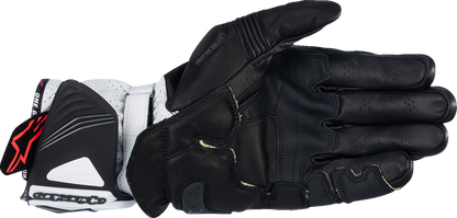 ALPINESTARS GP Pro R4 Gloves - Black/White - Large 3556724-12-L