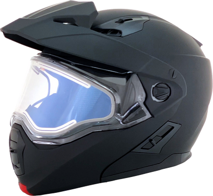 AFX FX-111DS Snow Helmet - Electric - Matte Black - Large 0120-0801