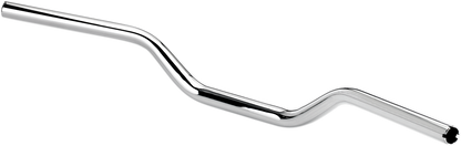 BILTWELL Handlebar - Oversized - Tracker Mid - TBW - Chrome 6308-1055