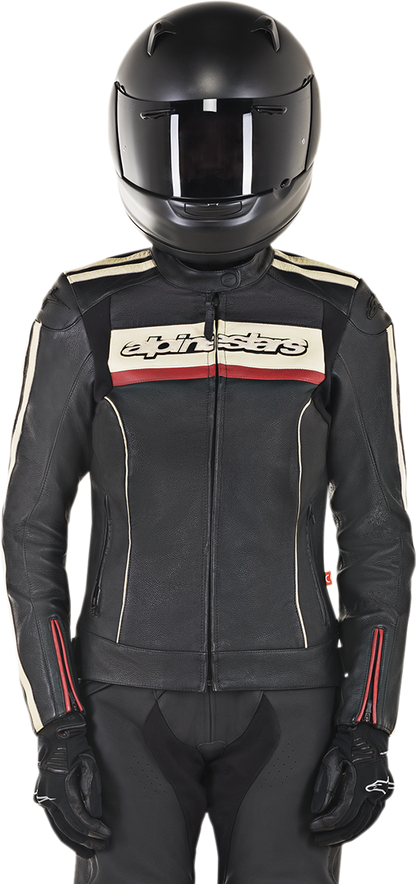 ALPINESTARS Stella Dyno v2 Jacket - Black/Red - US 28 / EU 44 3112518-1830-44
