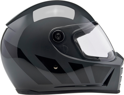 BILTWELL Lane Splitter Helmet - Storm Gray Inertia - Large 1004-569-504