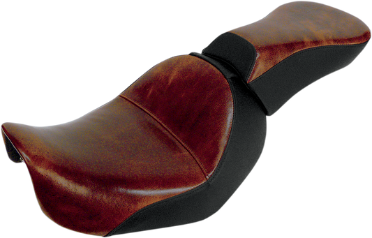 SADDLEMEN Pillion Pad - Renegade Lariat - Brown 806-04-016B