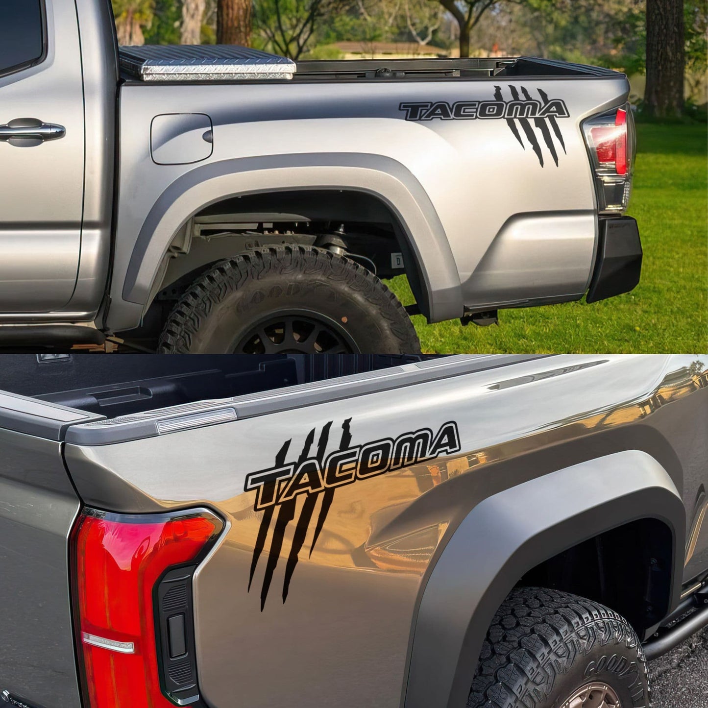 Toyota Tacoma Raptor Claw Decal Sticker. Set of 2. #7111-Sup
