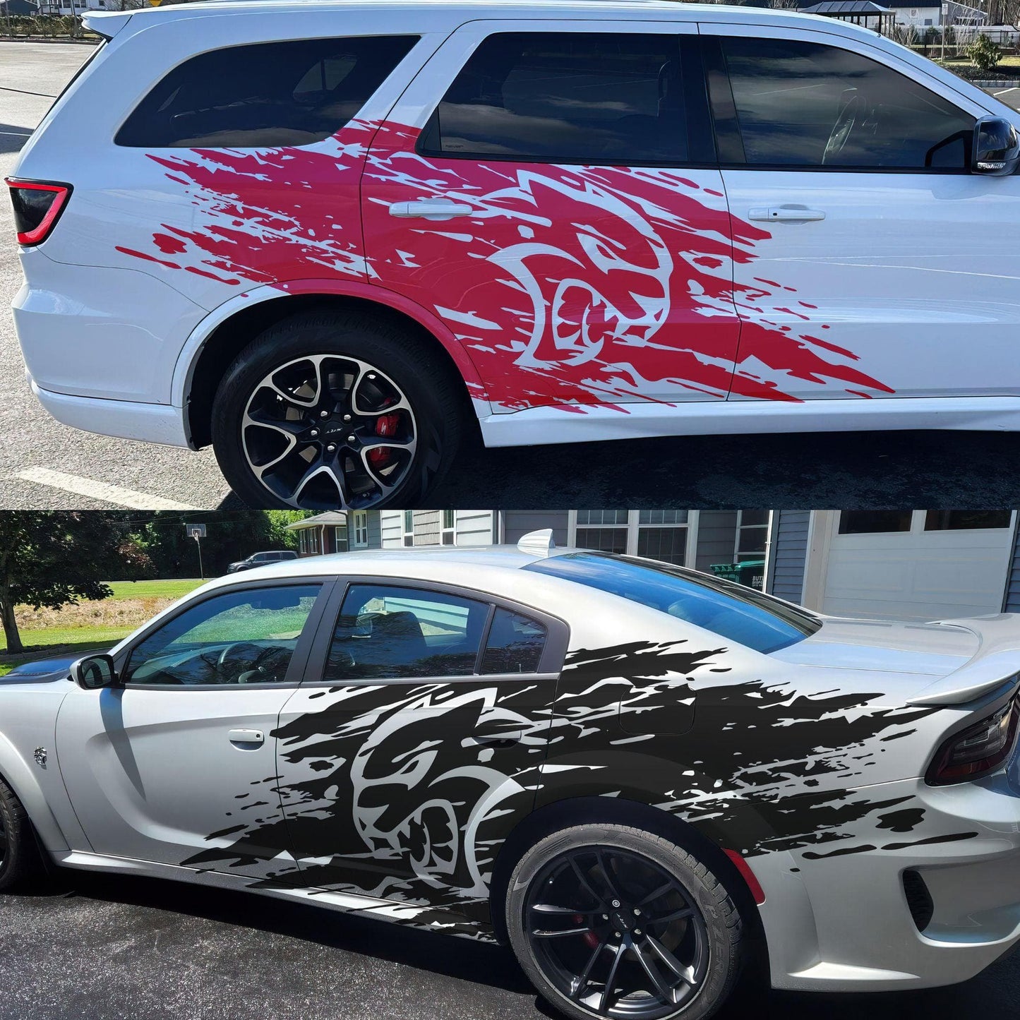 Hellcat Decal Sticker for Challenger, Charger, Durango SRT. #7003
