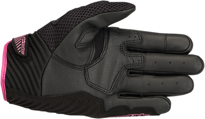 ALPINESTARS Women Stella SMX-1 Air V2 Gloves - Black/Fuchsia - Large 3590518-1039-L