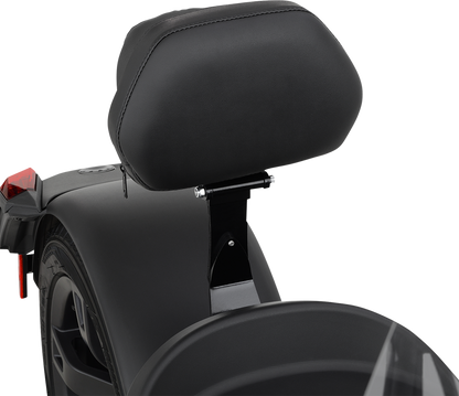 SHOW CHROME Quick-Detach Backrest - Black - Ryker '19-'21 41-405