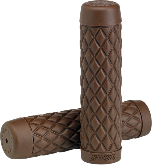 BILTWELL Grips - Torker - 7/8" - Chocolate 6705-0478