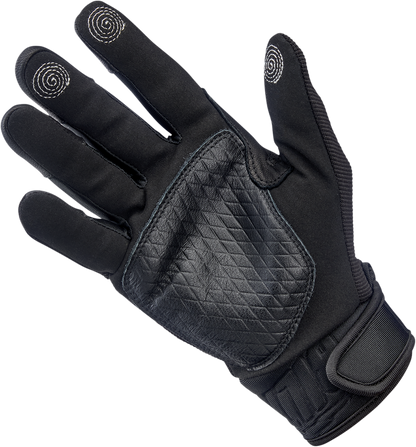 BILTWELL Baja Gloves - Black Out - XL 1508-0101-305