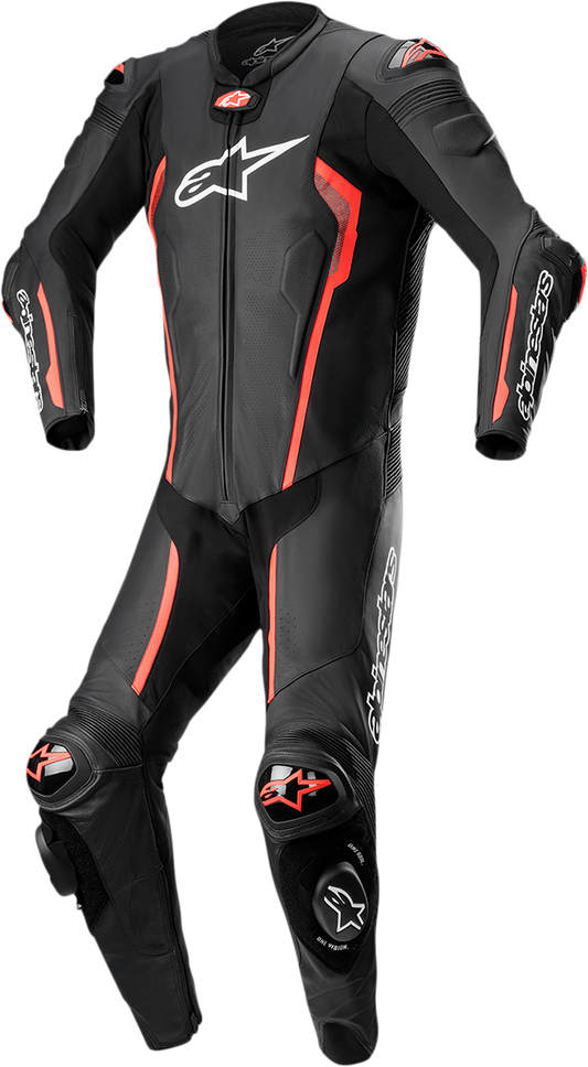 ALPINESTARS Missile v2 1-Piece Suit - Black/Red Fluorescent - US 40 / EU 50 3150122-1030-50