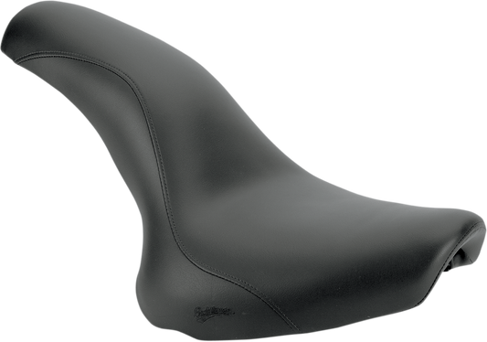 SADDLEMEN Seat - Profiler - Black - Smooth - Softail 8185FJ