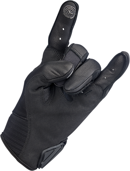 BILTWELL Bridgeport Gloves - Black Out - XL 1509-0101-305