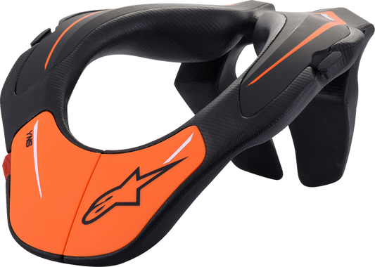 ALPINESTARS Youth Neck Support - Black/Orange - One Size 6540118-14-OS
