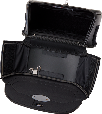 SADDLEMEN Large Cruis'n Sissy Bar Bag - Black 3503-0049