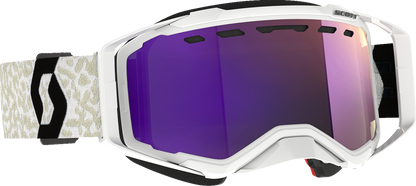SCOTT Prospect Snow Cross Goggle - White/Black - Enhancer Purple Chrome 272846-1035316