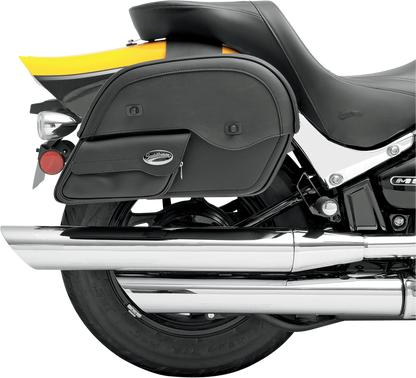 SADDLEMEN Cruis'n Slant Face Pouch Saddlebags - Jumbo 3501-0382
