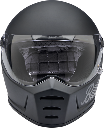 BILTWELL Lane Splitter Helmet - Flat Black Factory - 2XL 1004-638-106