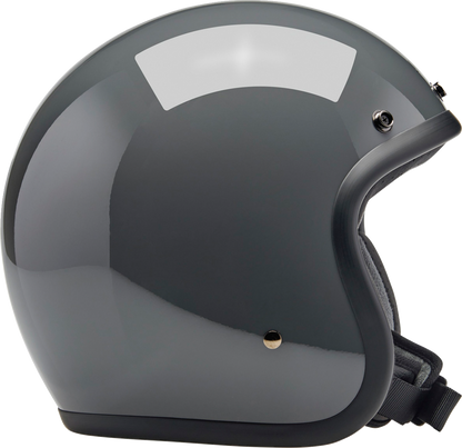 BILTWELL Bonanza Helmet - Gloss Storm Gray - Medium 1001-165-203