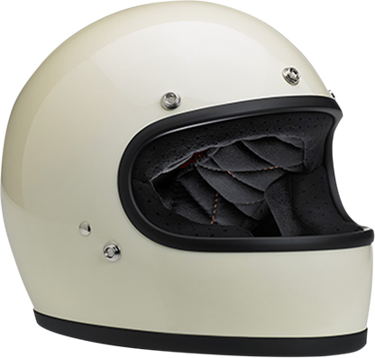 BILTWELL Gringo Helmet - Gloss Vintage White - Medium 1002-102-103