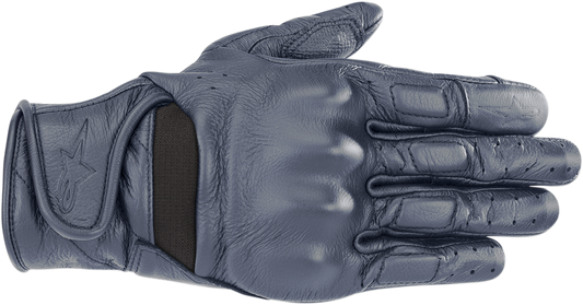 ALPINESTARS Women Stella Vika V2 Gloves - Metallic Blue - XS 3515519-7180-XS