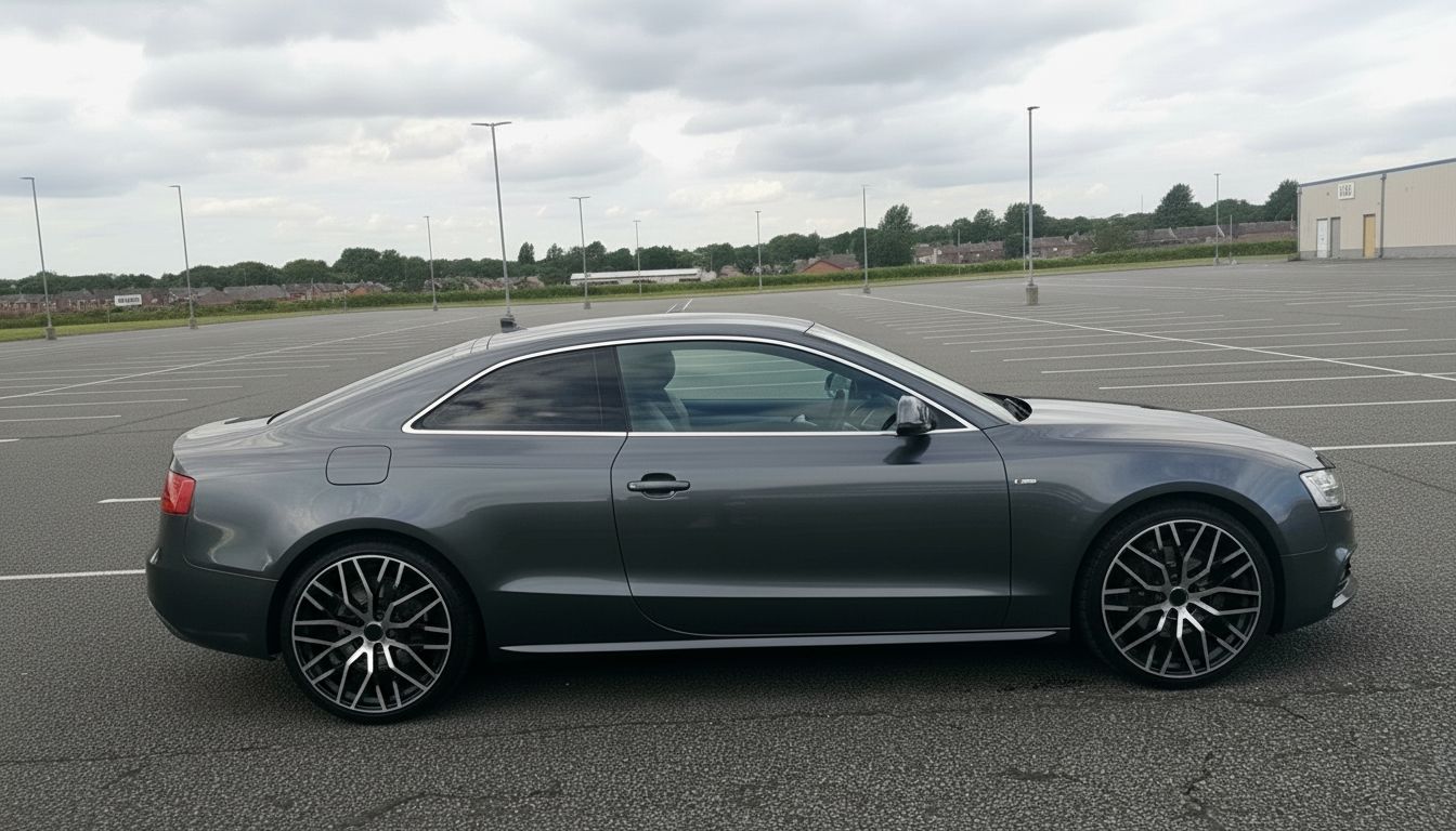 AU1 21x9.5 5x112 +36 66.6 Black Machined Face