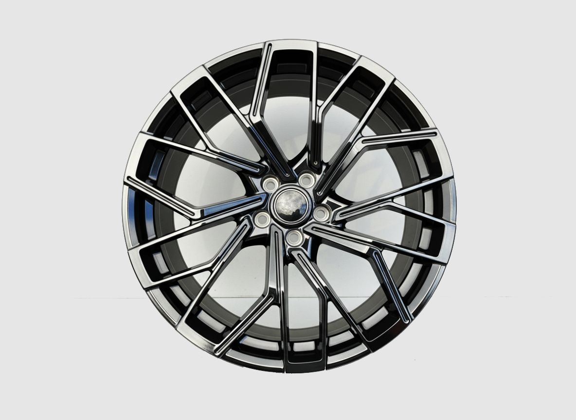 AU18 21x9.5 5x112 +26 66.6 Gloss Black