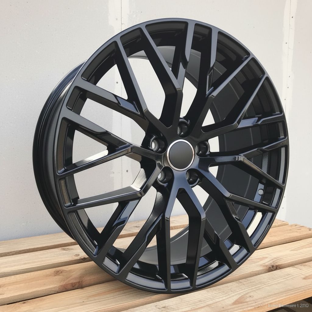 AU1 21x9.5 5x112 +30 Full Gloss Black