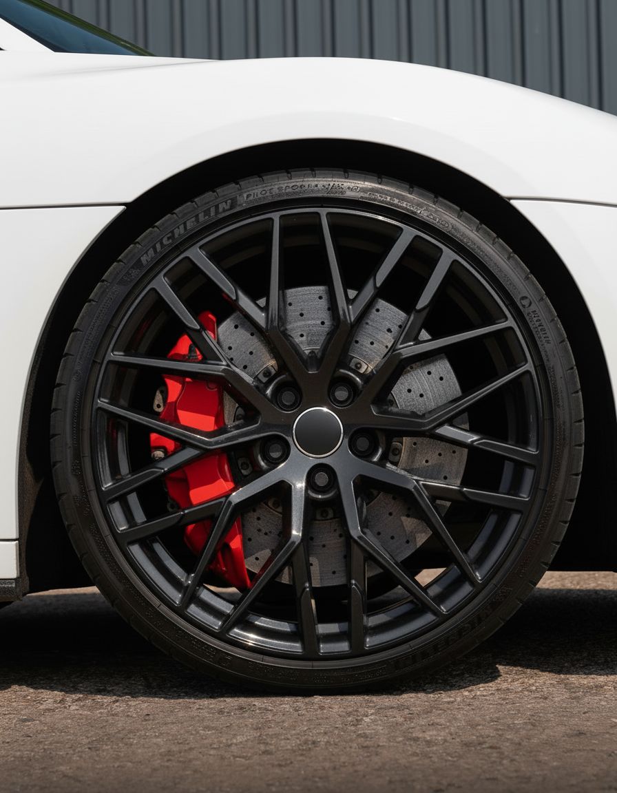 AU1 21x9.5 5x112 +26 66.6 Full Gloss Black