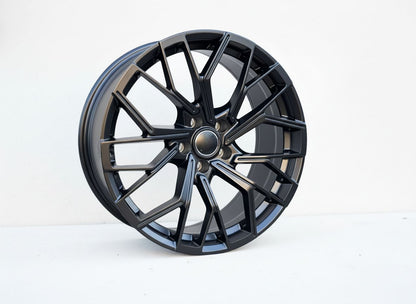 AU18 20x9 5x112 +32 66.6 Matte Black