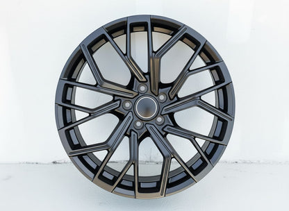 AU18 21x9.5 5x112 +26 66.6 Matte Black