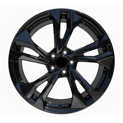 AU12 19x8.5 5x112 +32 66.6 Gloss Black